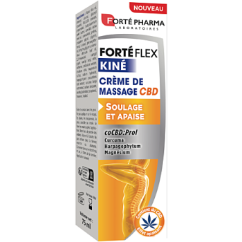 Forté flex kiné CBD-Massagecreme Forté Pharma - Tube mit 75 ml