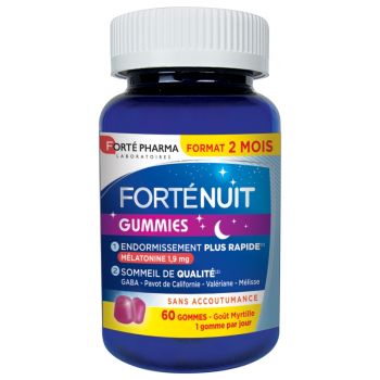 FortéNuit Forté Pharma - Dosis von 60 Gummies