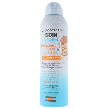 Fotoprotector Pediatrics Spray Transparent Wet Skin SPF50 Isdin - Spray von 250ml