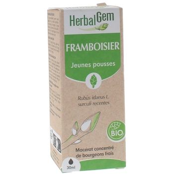 BIO Himbeerstrauch Herbalgem - Flasche mit 30 ml