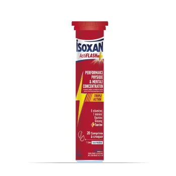 ActiFlash körperliche und geistige Leistung Isoxan - 20 Tabletten