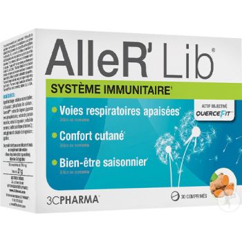 AlleR'Lib Immunsystem 3CPharma - Packung mit 30 Tabletten