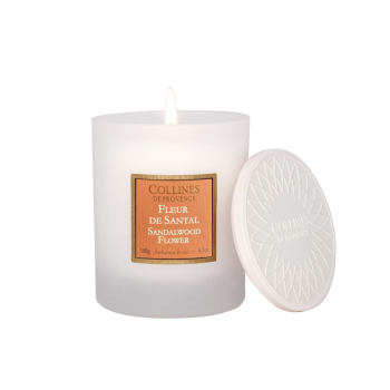 Duftkerze Sandelholz Provence-Hügel - Kerze von 180 g
