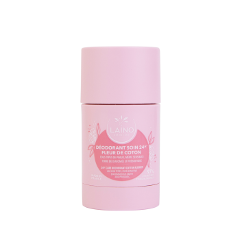 Festes Deodorant Baumwollblüte Laino - 60g Stick