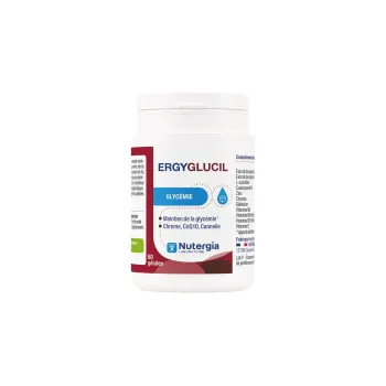 Ergyglucil Blutzucker Nutergia - Packung mit 60 Kapseln