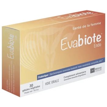 Evabiote Endo Besins Healthcare - Packung mit 30 Kapseln