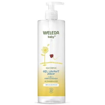 Sanfte Baby-Waschgel Weleda - Pumpflasche 400ml