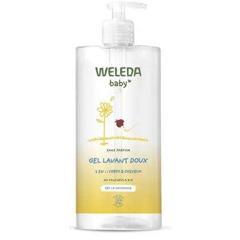 Sanfte Baby-Waschgel Weleda - Pumpflasche 750ml