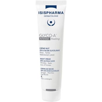 Glyco-A Intense Peeling Nachtcreme 25% Glykolsäure Isispharma - Tube mit 30ml