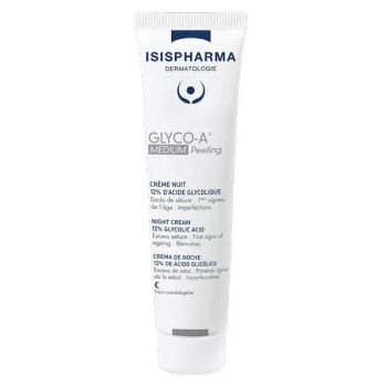 Glyco-A Medium Peeling Nachtcreme 12% Glykolsäure Isispharma - Tube mit 30ml