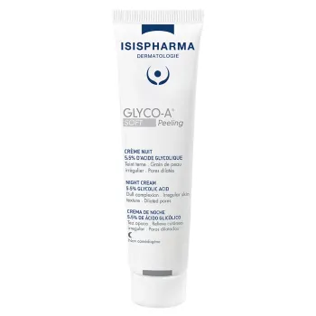 Glyco-A Soft Peeling Nachtcreme 5,5% Glykolsäure Isispharma - Tube mit 30ml