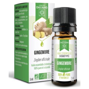 Bio Ingwer ätherisches Öl Dayang - Flasche mit 5 ml