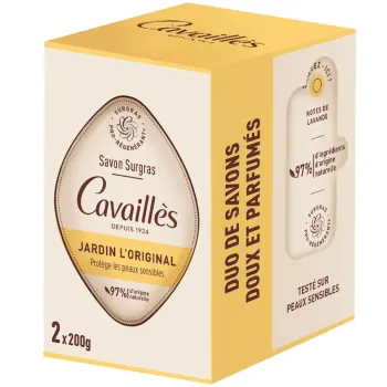 Garten L'Original Überfettende Seife pro-regenerierend Rogé Cavaillès - 2x200g