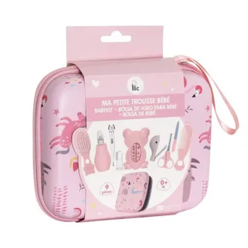 Meine kleine Baby-Pflegebox rosa Plic - eine 9-teilige Box
