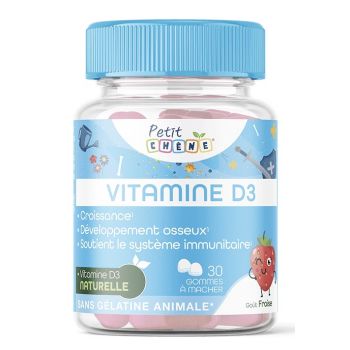 Kleicheiche Vitamin D3 Die 3 Eichen - Dose mit 30 Gummis
