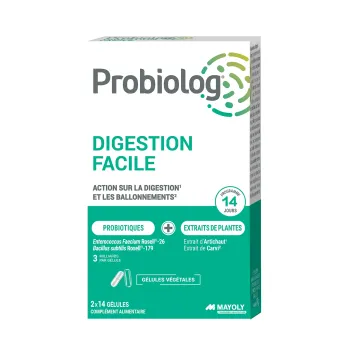 Probiolog leichte Verdauung - Packung mit 2x14 Kapseln
