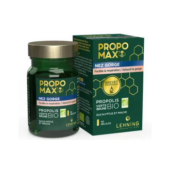 Propomax Nase Hals Lehning - Dose von 40 Kapseln