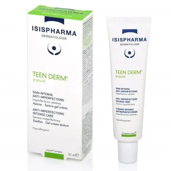 Teen Derm A-pure Anti-Unreinheiten Pflege Isispharma - Tube mit 30ml