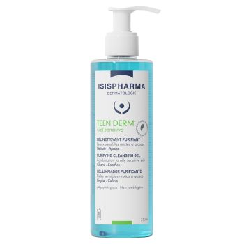 Teen Derm Reinigendes Gel Isispharma - Pumpflasche mit 250ml