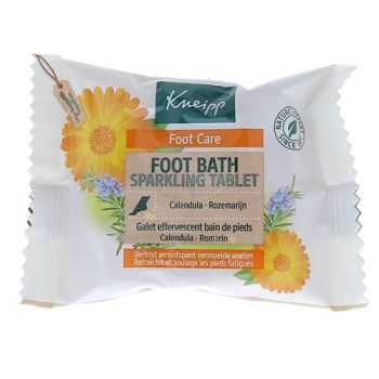 Sprudelndes Fußbad mit Ringelblume und Rosmarin Kneipp - Beutel mit 80g