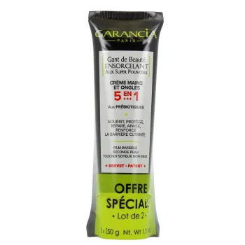 Zauberhafte Schönheits-Handcreme und Nagelcreme 5 in 1 Garancia - 2er Pack mit 50ml Tuben