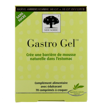 Gastro Gel New Nordic - 60 Tabletten + 10 geschenkt