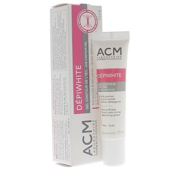 Augenpflegegel Dépiwhite gegen Schwellungen und Augenringe ACM - 15 ml Tube