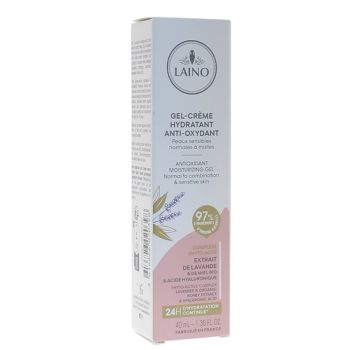 Gel-Creme feuchtigkeitsspendend Antioxidans Laino - Tube mit 40 ml