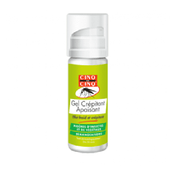 Beruhigendes knisterndes Gel fünf von fünf natura - Spray mit 50 ml