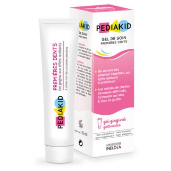 Pflegegel für die ersten Zähne Pediakid - 15 ml Tube