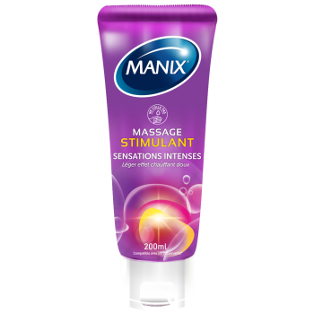 Massagegel für intensive Empfindungen Manix - 200ml Tube