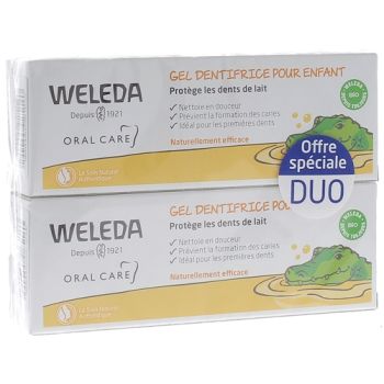 Bio-Zahngel für Kinder von Weleda - 2er-Pack mit 50 ml Tuben