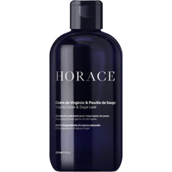Duschgel Virginia-Zeder und Salbeiblätter Horace - Flasche 250 ml