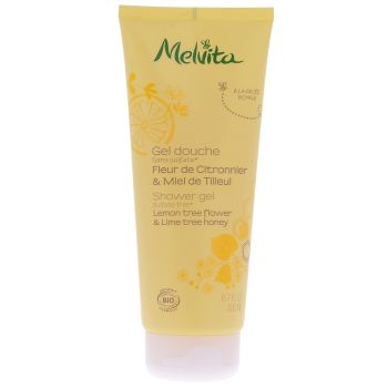 Duschgel mit Zitronenblüten & Lindenhonig Melvita - Tube mit 200 ml
