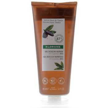 Nährendes Duschgel mit Bio-Cupuacu und Tonkabohne Klorane - Tube mit 200 ml