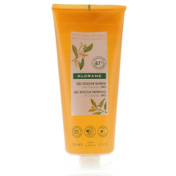 Nährendes Duschgel mit Bio-Cupuacu und Orangenblüte Klorane - Tube mit 200 ml