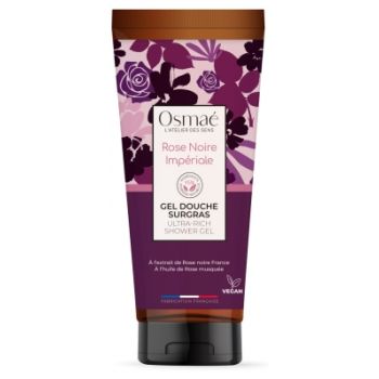 Duschgel mit überfettender Formel Imperial Black Rose Osmaé - Tube mit 200 ml