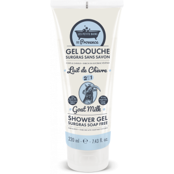 Duschgel mit Ziegenmilch Les petits bains de Provence - Tube mit 220 ml