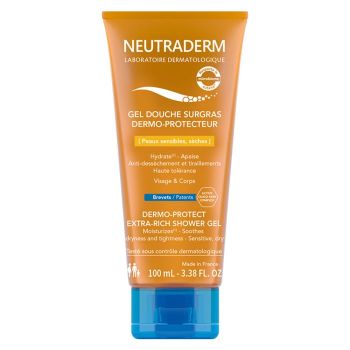 Überfettendes, dermo-schützendes Duschgel Neutraderm - 100ml Tube