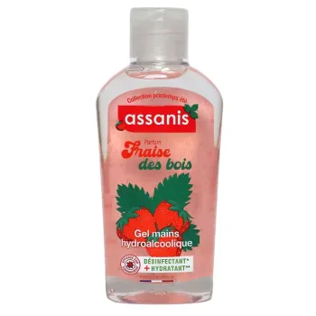 Handdesinfektionsgel Waldbeere Assanis - Flasche 80ml