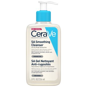 SA CeraVe Anti-Rauheitsreiniger - Pumpflasche mit 236 ml