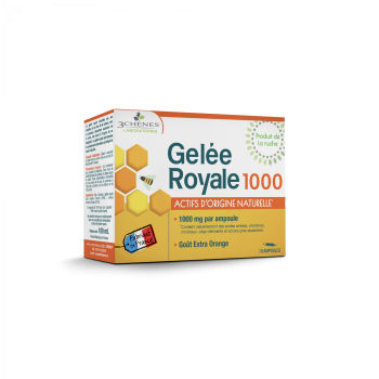 Gelee Royale 1000 mg Die 3 Eichen - Packung mit 20 Ampullen