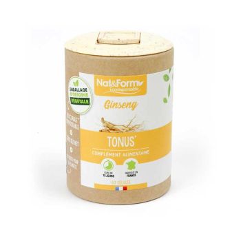 Ginseng Tonus Nat&Form - Packung mit 60 Kapseln