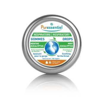 Gummis zur Linderung Puressentiel Respiratoire - Schachtel mit 45 g
