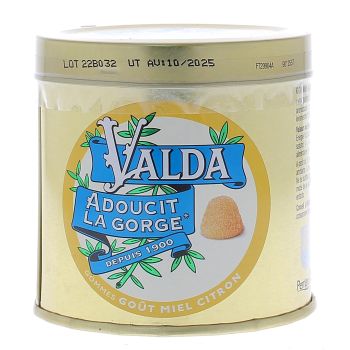 Valda Gummis mit Honig-Zitronen-Geschmack - 140g-Glas