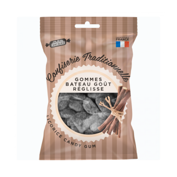 Bootsgummis Lakritzgeschmack Meine kleine Süßigkeit - 100 g Beutel