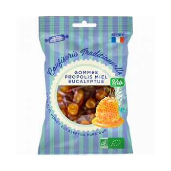 Propolis-Honig-Eukalyptus-Bonbons bio Meine kleine Süßwaren - Beutel mit 100 g