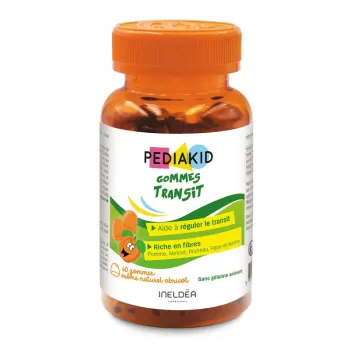 Pediakid Transit-Gummis für Kinder - 60 Gummis pro Dose