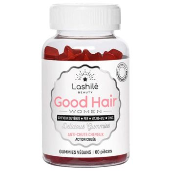 Good Hair Women Anti-Haarausfall Lashilé Beauty - 60 Gummies Topf