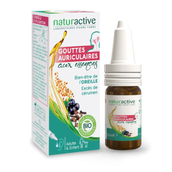 Ohrentropfen mit Naturactive-Ölen - Flasche mit 10 ml